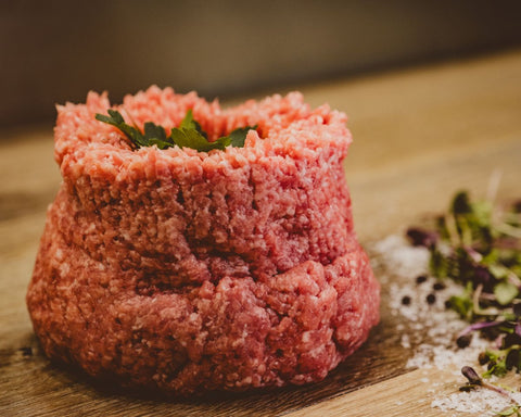 Marsh Butcheries A mixture of shoulder and belly makes this Apple Tree pork mince full-flavoured.