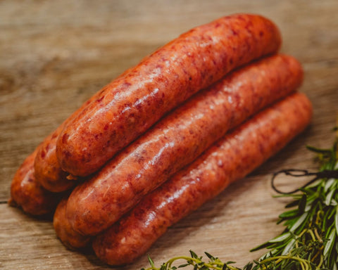 Marsh Butcheries thick beef sausages
