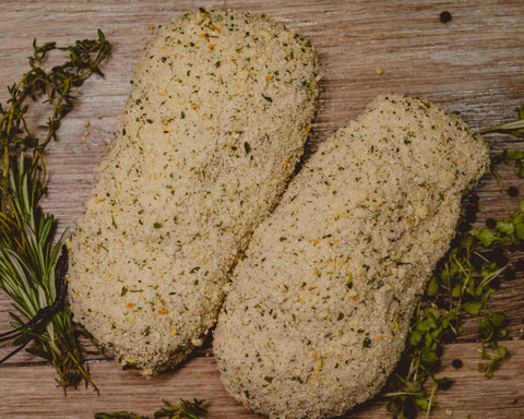 Marsh Butcheries free range chicken kiev.