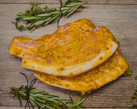 Marsh Butcheries lemon mustard pork loin chops
