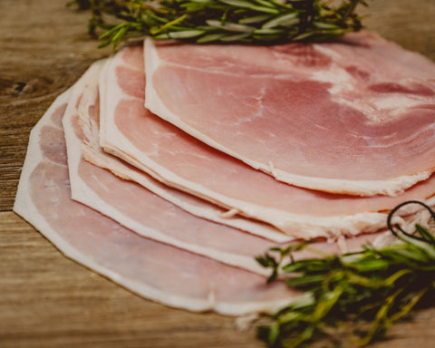 Marsh Butcheries house-smoked sliced leg ham