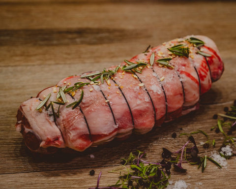 Marsh Butcheries lamb leg easy-carve roast