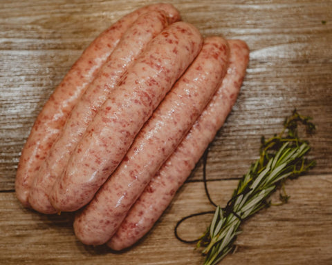 Marsh Butcheries prime Apple Tree pork sausages