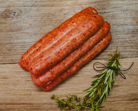 Honey, Chilli & Garlic Beef Sausages