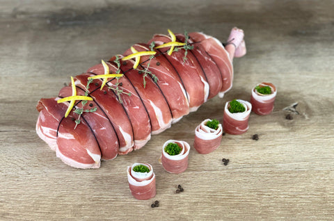 Prosciutto-Wrapped Duck Breast
