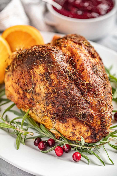 Simple Oven-Roasted Turkey Breast
